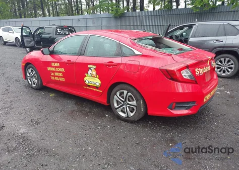 2018 Honda Civic Lx из США, поврежденный, VIN 2HGFC2F59JH541708